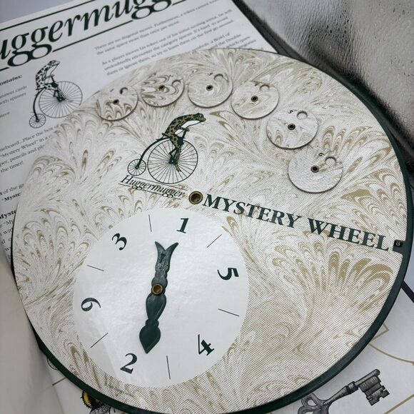 Huggermugger The Mystery Word Board Game 1989 Diana Carlston Vintage Complete F4 - Picture 6 of 6